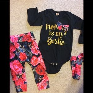 NWOT Baby girl set